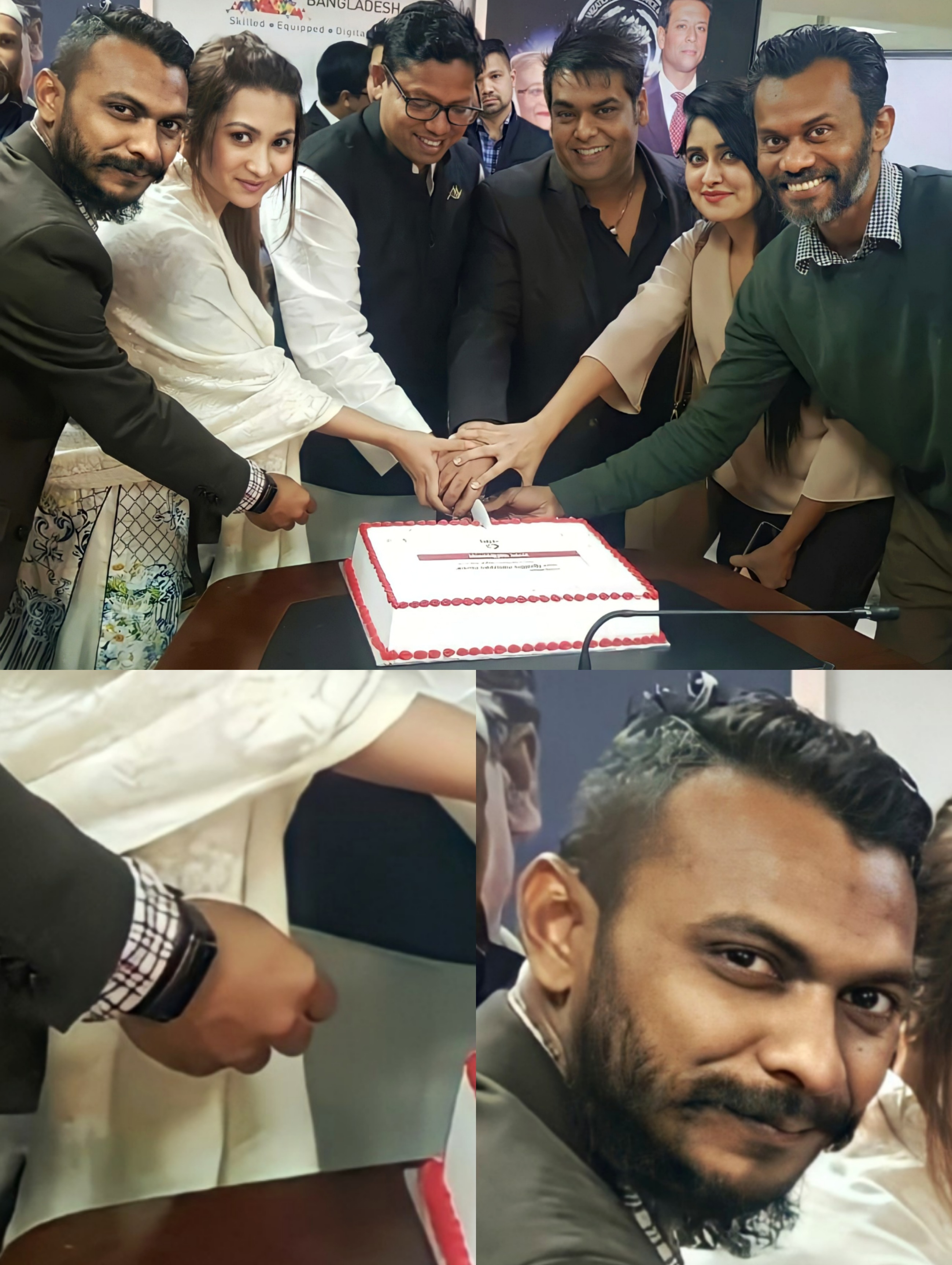 fake Bangladesh cake during 3 panels gateau Meme Template